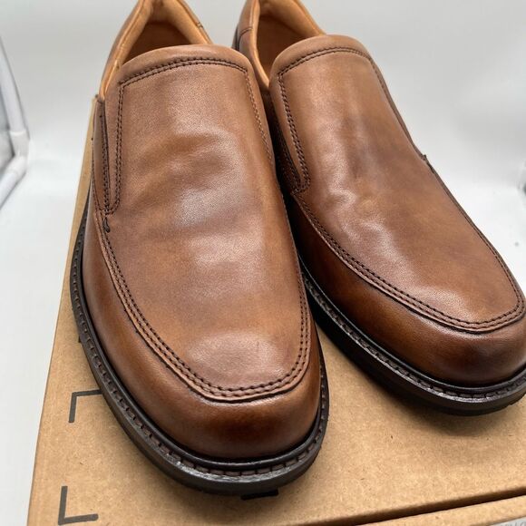 Ecco Holton Apron Slip-On Amber Brown EU 39 US 5 Mens/Boys - Picture 2 of 10